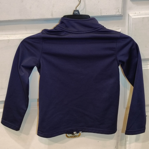 Under Armor Boys 5 To 6 Years Navy Lightweight Jacket No Hood - Picture 3 of 3